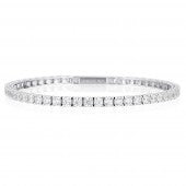 Georgini Selena 3mm Silver Tennis Bracelet - Cubic Zirconia