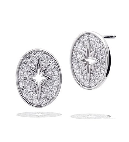 Georgini - Follow The Star Earrings Silver