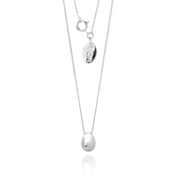 Boh Runga Egglet Pendant - Silver