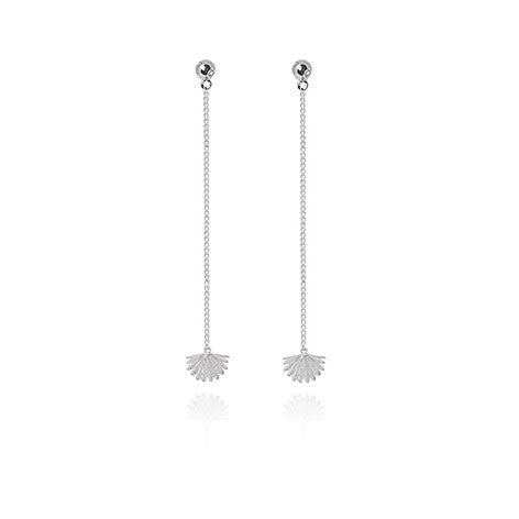 Boh Runga Mini Messenger Earrings - Fantail Drop