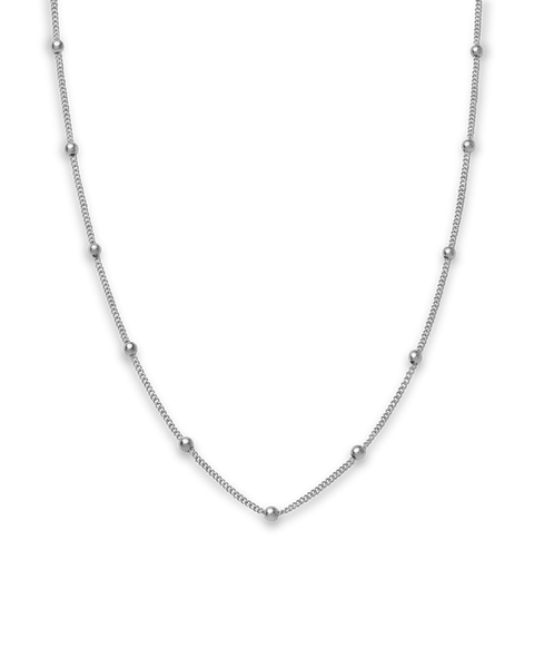 Rosefield Jewellery - Iggy Dotted Choker Silver