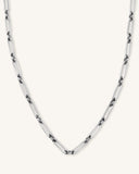 Rosefield - Multi Link Chain Necklace Silver