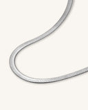 Rosefield - Snake Necklace Silver