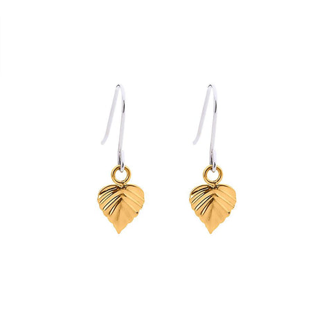 Wild HeartSpace Earrings 9CT Leaves