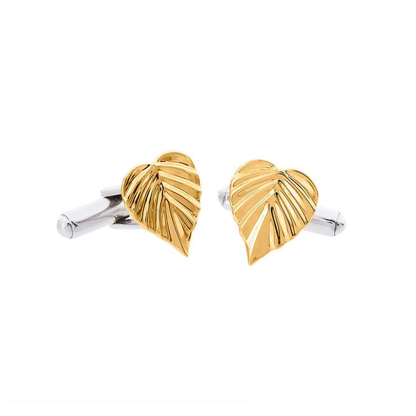 Wild HeartSpace Cufflinks 9CT Leaves