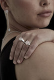 Stolen Girlfriends Club - Love Claw Ring - Rose Quarts