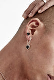 Stolen Girlfriends Club - Love Anchor Earrings - Onyx
