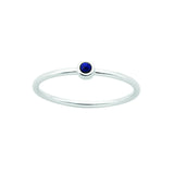 Karen Walker Fine Orbit Ring Silver Lapis