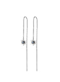 Karen Walker Temptation Thread Earrings - Silver, Pearl