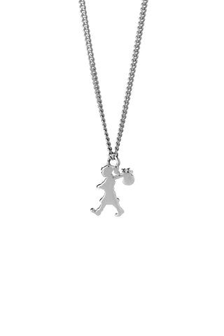 Karen Walker Mini Runaway Girl Necklace