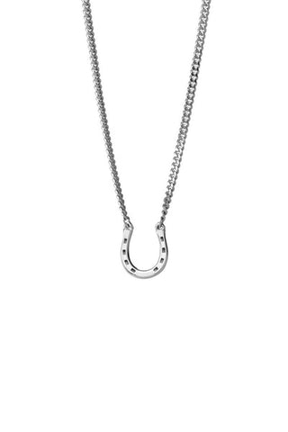 Karen Walker Mini Horseshoe Necklace