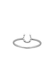 Karen Walker Mini Horseshoe Ring