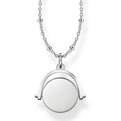 Thomas Sabo Spinning Engravable Coin Pendant - TLBKE0003