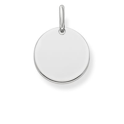 Thomas Sabo Engravable Silver Pendant - TLBPE0012