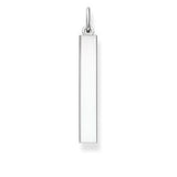 Thomas Sabo Engravable Tag Pendant - TLBPE0012