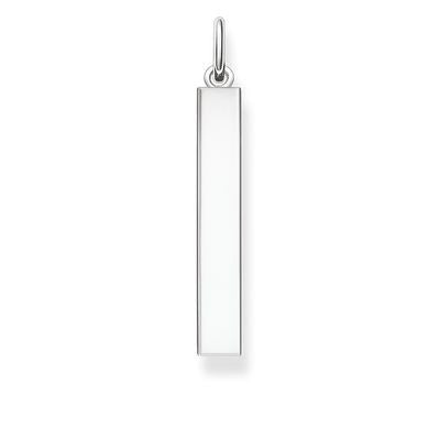 Thomas Sabo Engravable Tag Pendant - TLBPE0012