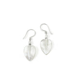 Nick Von K - Mother Of Pearl Pohutakawa Leaf Earrings