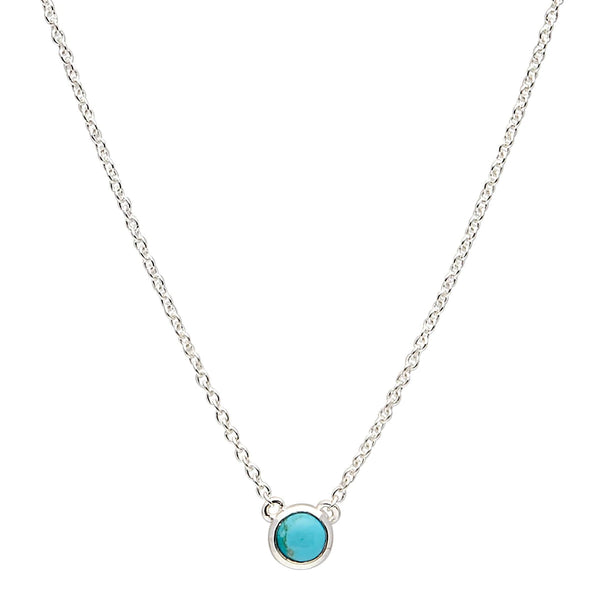 Najo - Heavenly Turquoise Silver Necklace