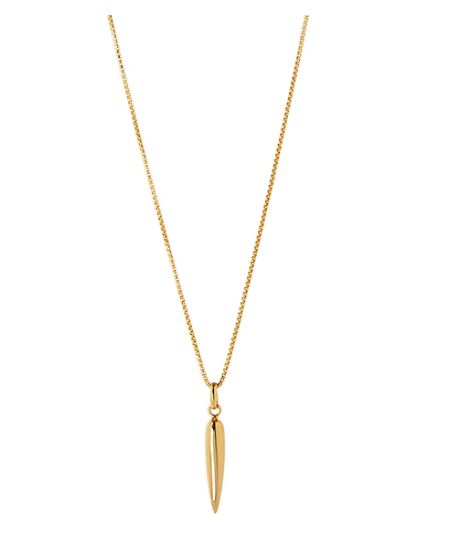 Najo - Chilli Drop Gold Plated Necklace