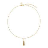 Najo - Raya Baton Necklace Yellow Gold