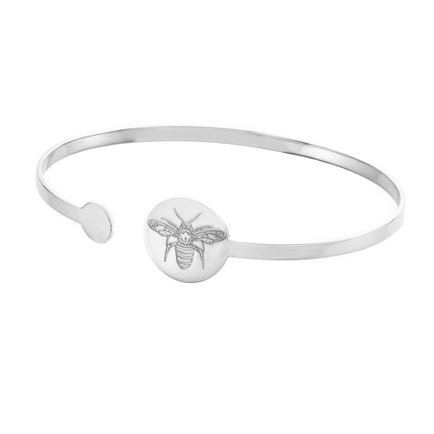 Napoleon Sterling Silver Bee Bangle