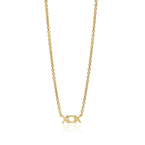 Boh Runga - Gold Plated Lil Hug and Kisses Pendant