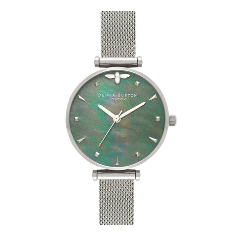 Olivia Burton - Queen Bee Mother of Pearl Watch