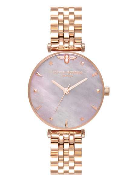 Olivia Burton - Queen Bee Rose Gold Watch