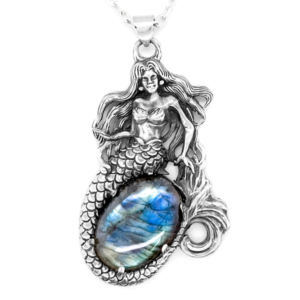 Nick Von K - One-off Mermaid Pendant With Labradorite