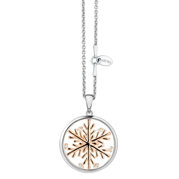 Astra - 'Lucky Snowflake' Pendant