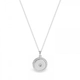 Georgini Libra Rhodium Pendant