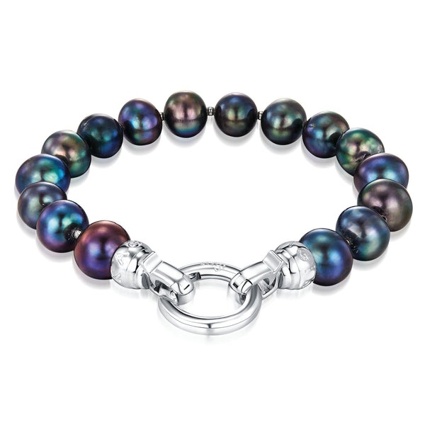 Kagi Peacock Pearl Bracelet - Small