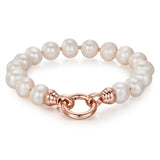 Kagi Rose Cream Pearl Bracelet - Small