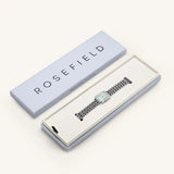 Rosefield Watch - Octagon Extra Small Mint Green Silver Watch