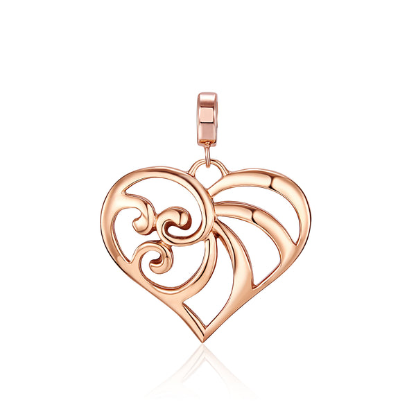 Kagi Rose Gold Cherish Pendant - Small