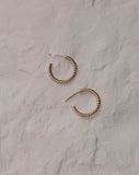 Meadowlark - Rope Hoops Medium - Sterling Silver