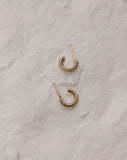 Meadowlark - Rope Hoops Small - Sterling Silver