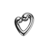 STOW Koru Heart (Compassion & Love) Charm - Sterling Silver