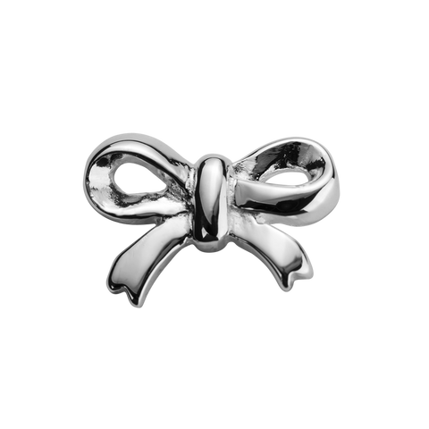 STOW Bow (Gifted) Charm - Sterling Silver