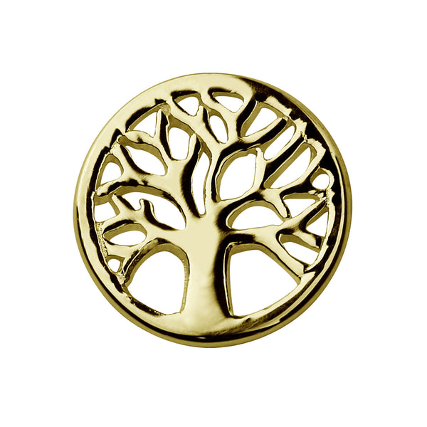 STOW Tree Of Life (Vitality) Charm - 9ct Yellow Gold