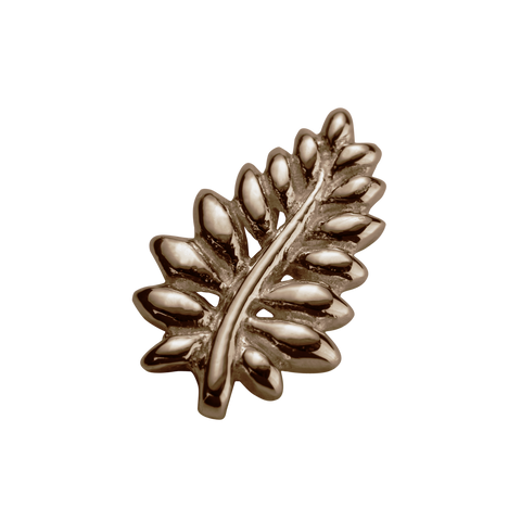 STOW NZ Fern (Loyal) Charm - 9ct Rose Gold