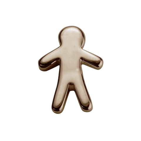 STOW Stowaway Boy (Heroic) Charm - 9ct Rose Gold