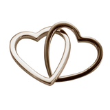 STOW Love Hearts (Together) Charm - 9ct Rose Gold