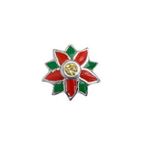 STOW December Poinsettia (Cherised) Charm