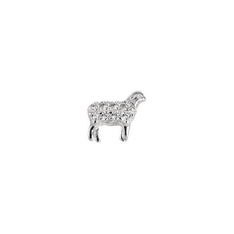 STOW Sheep (Loveable) Charm - Sterling Silver