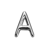 STOW Letter A Charm - Sterling Silver