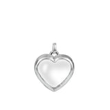 Stow Medium Silver Heart Locket