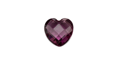 STOW Birthstone Charm - July - Rhodolite Garnet