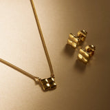 Najo - Weave Necklace Gold Plated