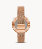 Skagen - Gitte Two-Hand Rose Gold Stainless Mesh Watch